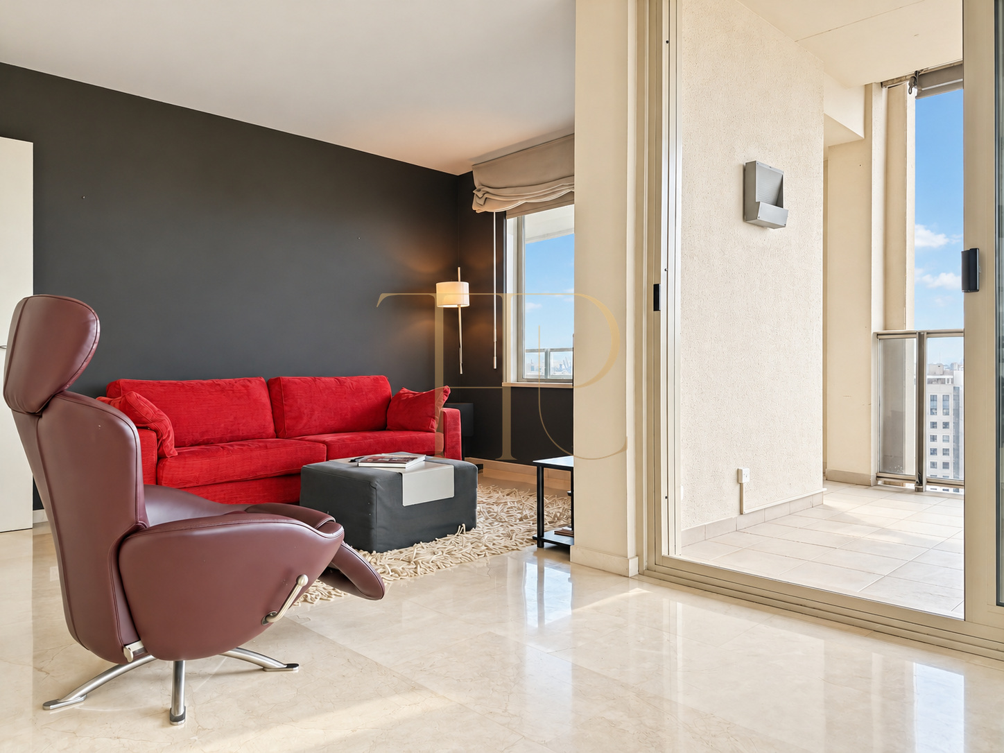 Penthouse to rent in Diagonal Mar with terrace and views