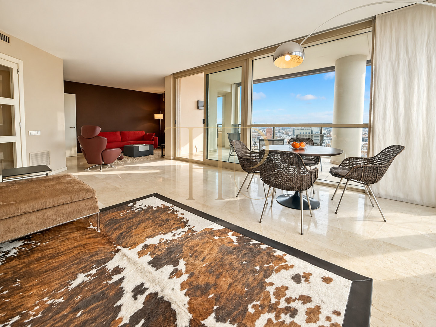 Penthouse to rent in Diagonal Mar with terrace and views