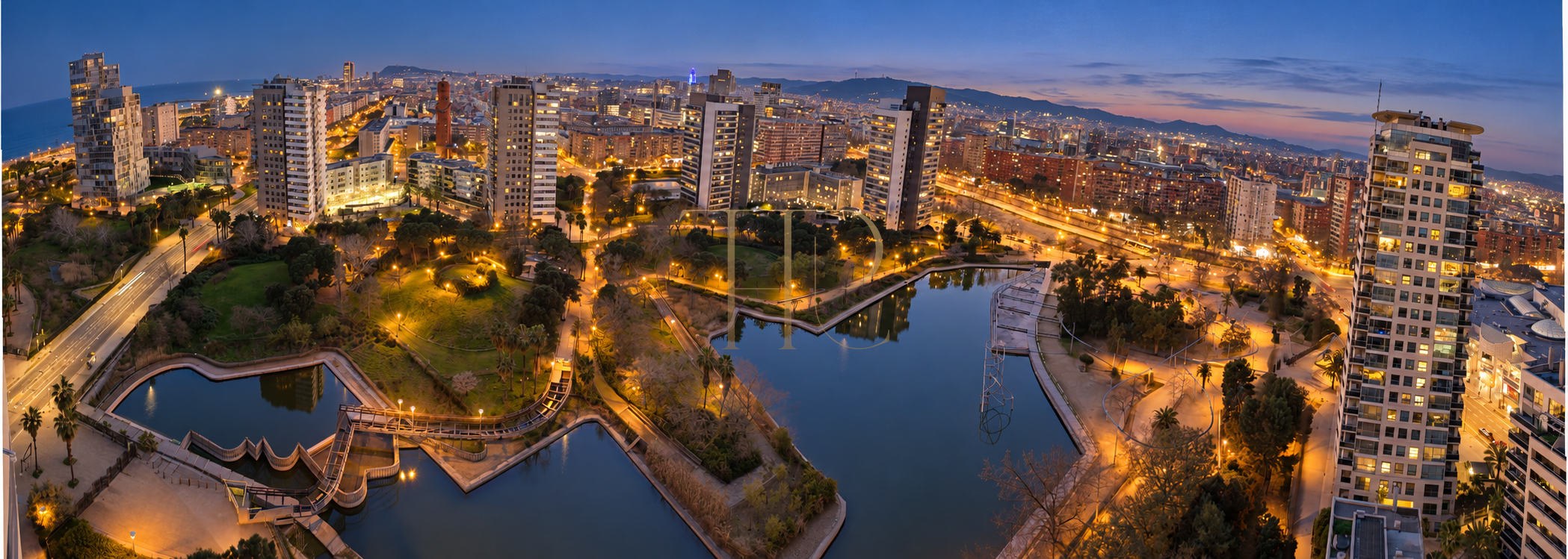 Penthouse to rent in Diagonal Mar with terrace and views