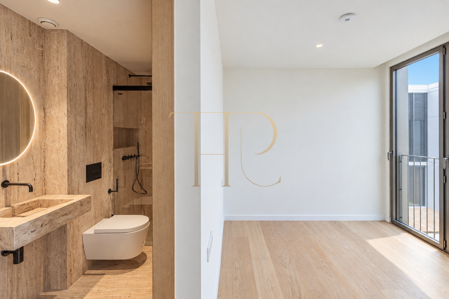 Contemporary house with pools in La Bonanova, Barcelona