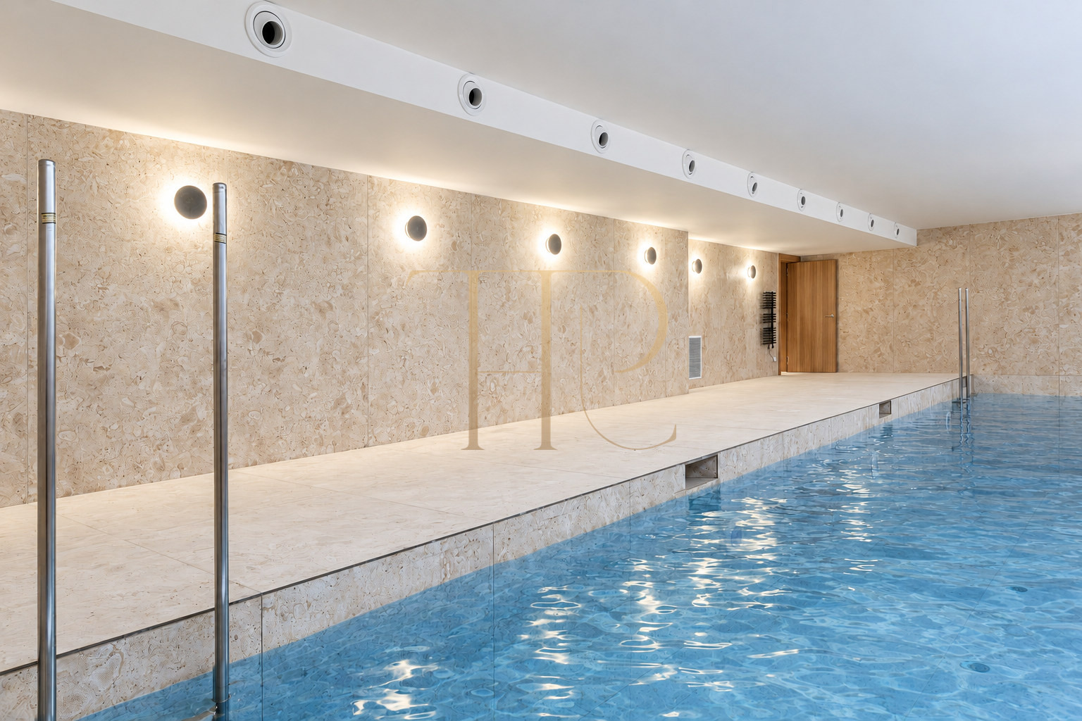 Contemporary house with pools in La Bonanova, Barcelona