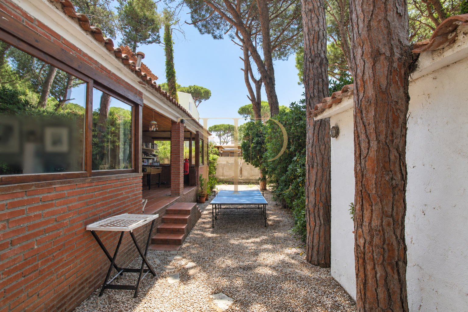 Sold house with garden and pool in La Pineda, Castelldefels