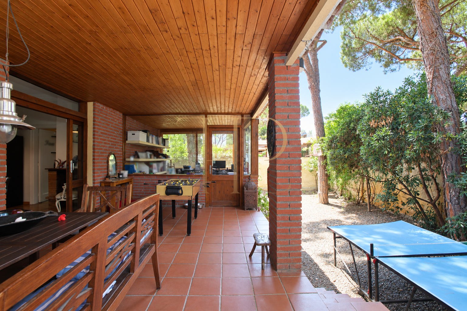 Sold house with garden and pool in La Pineda, Castelldefels