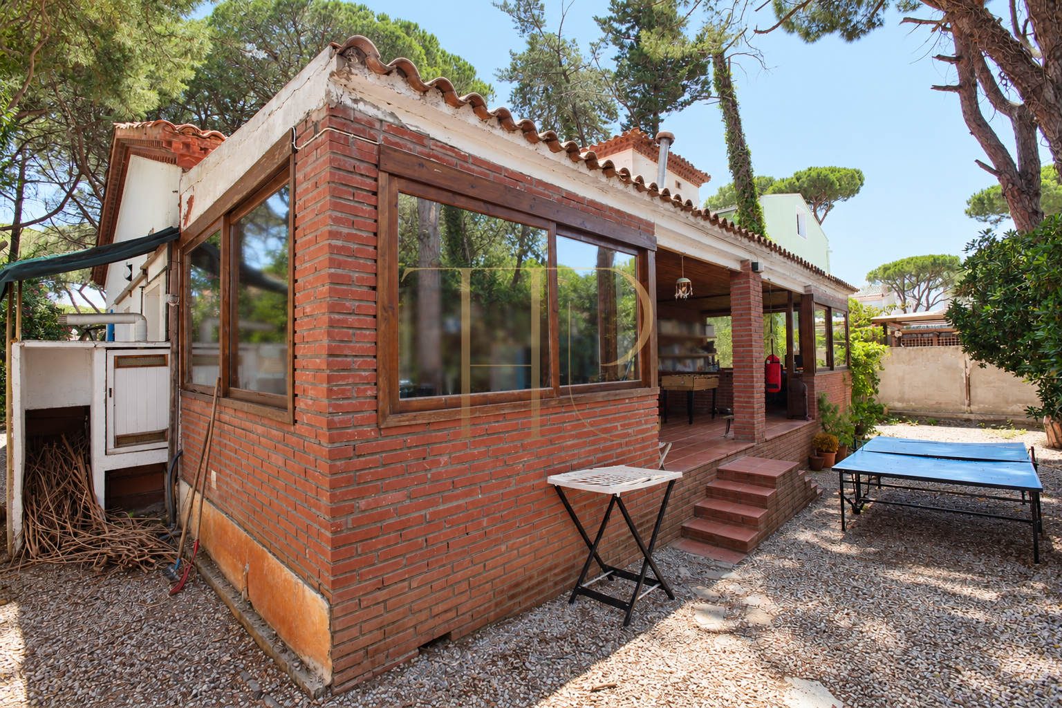 Sold house with garden and pool in La Pineda, Castelldefels