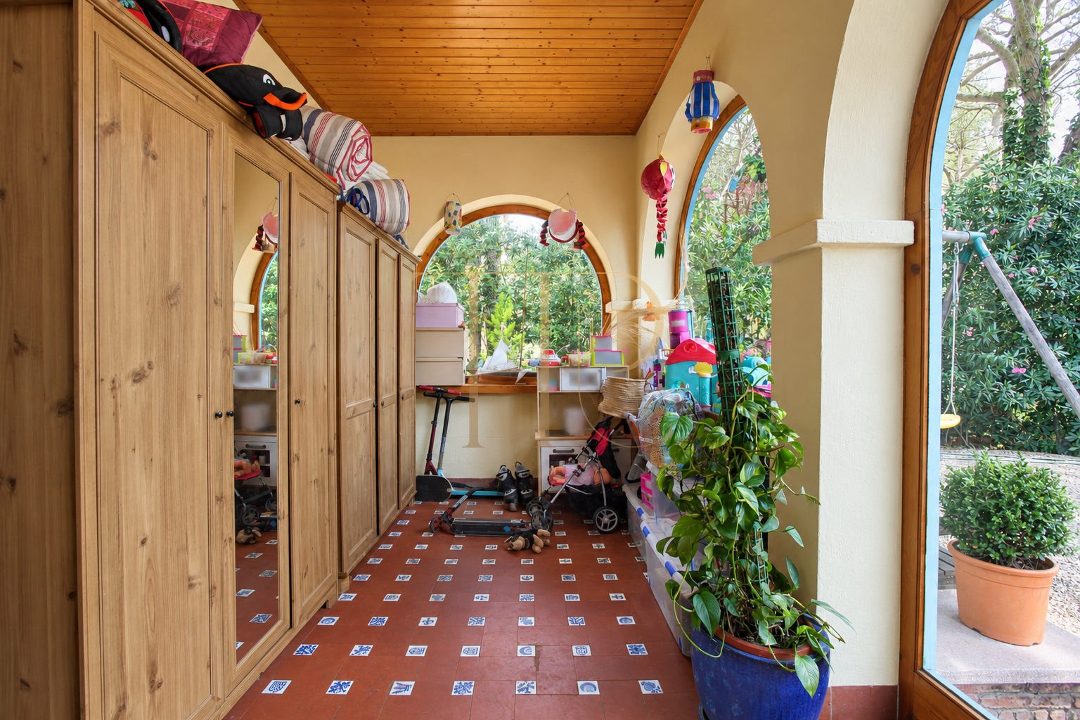 Sold house with garden and pool in La Pineda, Castelldefels