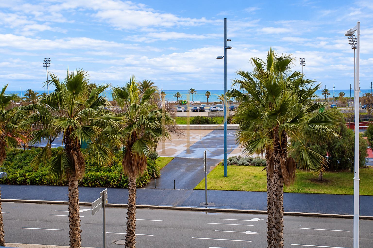 Sea-view apartment with rooftop pool in Diagonal Mar, Barcelona