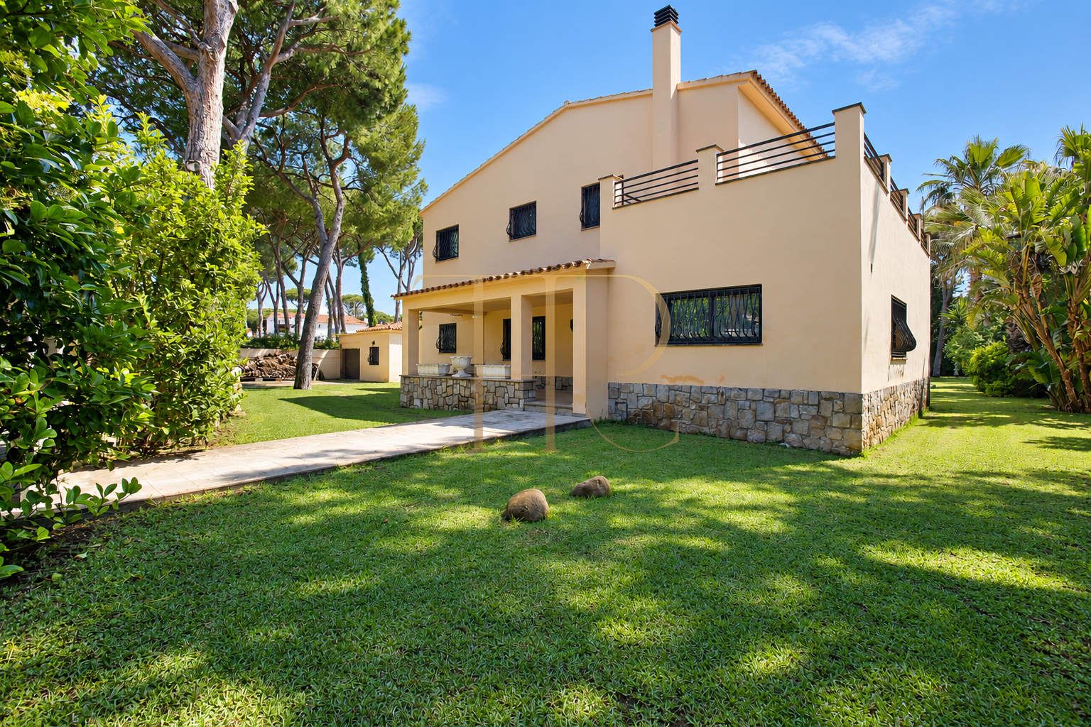 House with garden and pool in Castelldefels Playa — rented