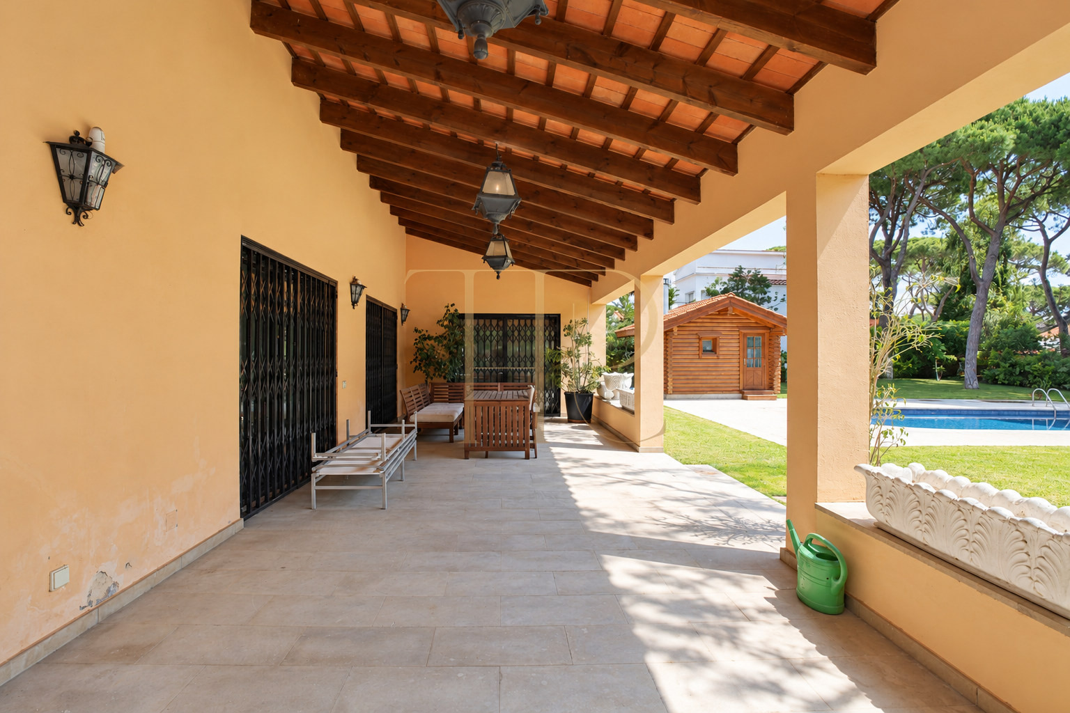 House with garden and pool in Castelldefels Playa — rented