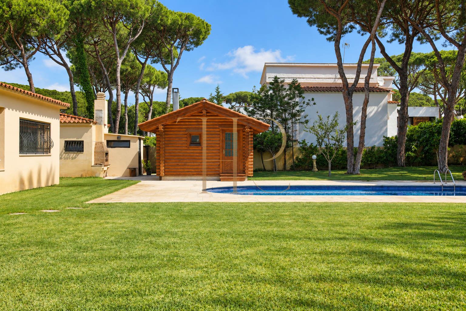 House with garden and pool in Castelldefels Playa — rented