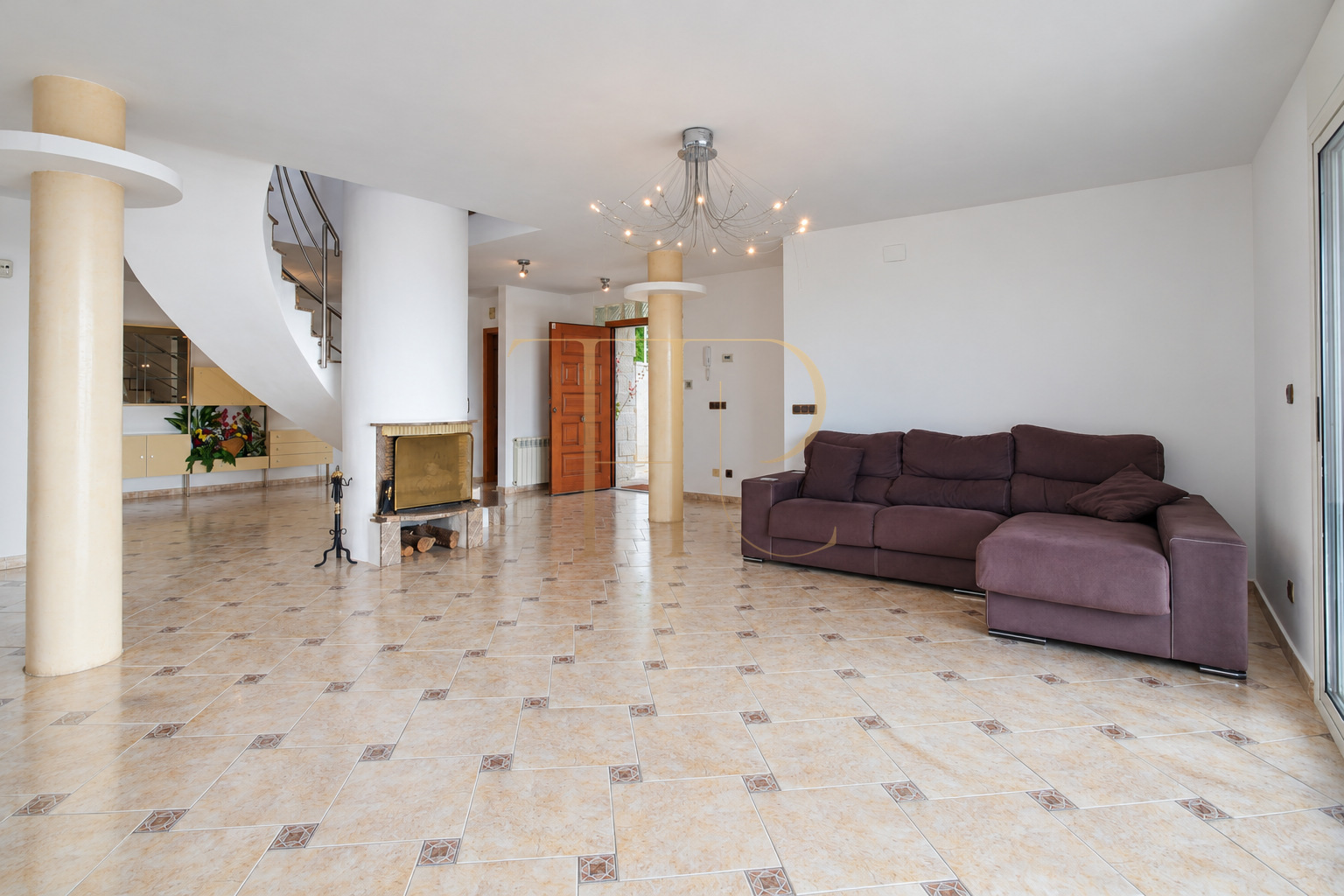 Sold house in Vallpineda, Sitges, with a pool and sea views