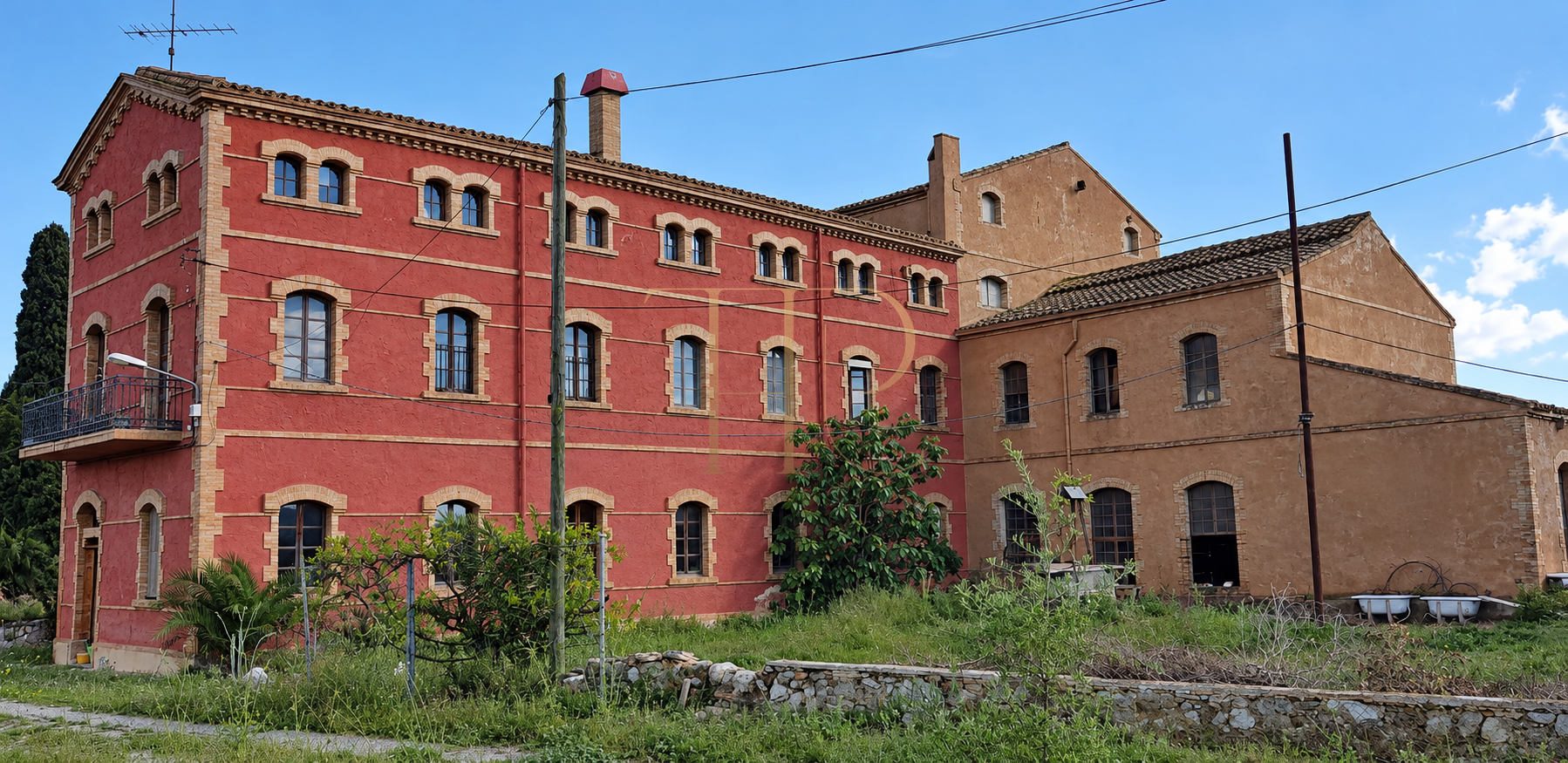 Historic estate with hotel project in Penedès — sold