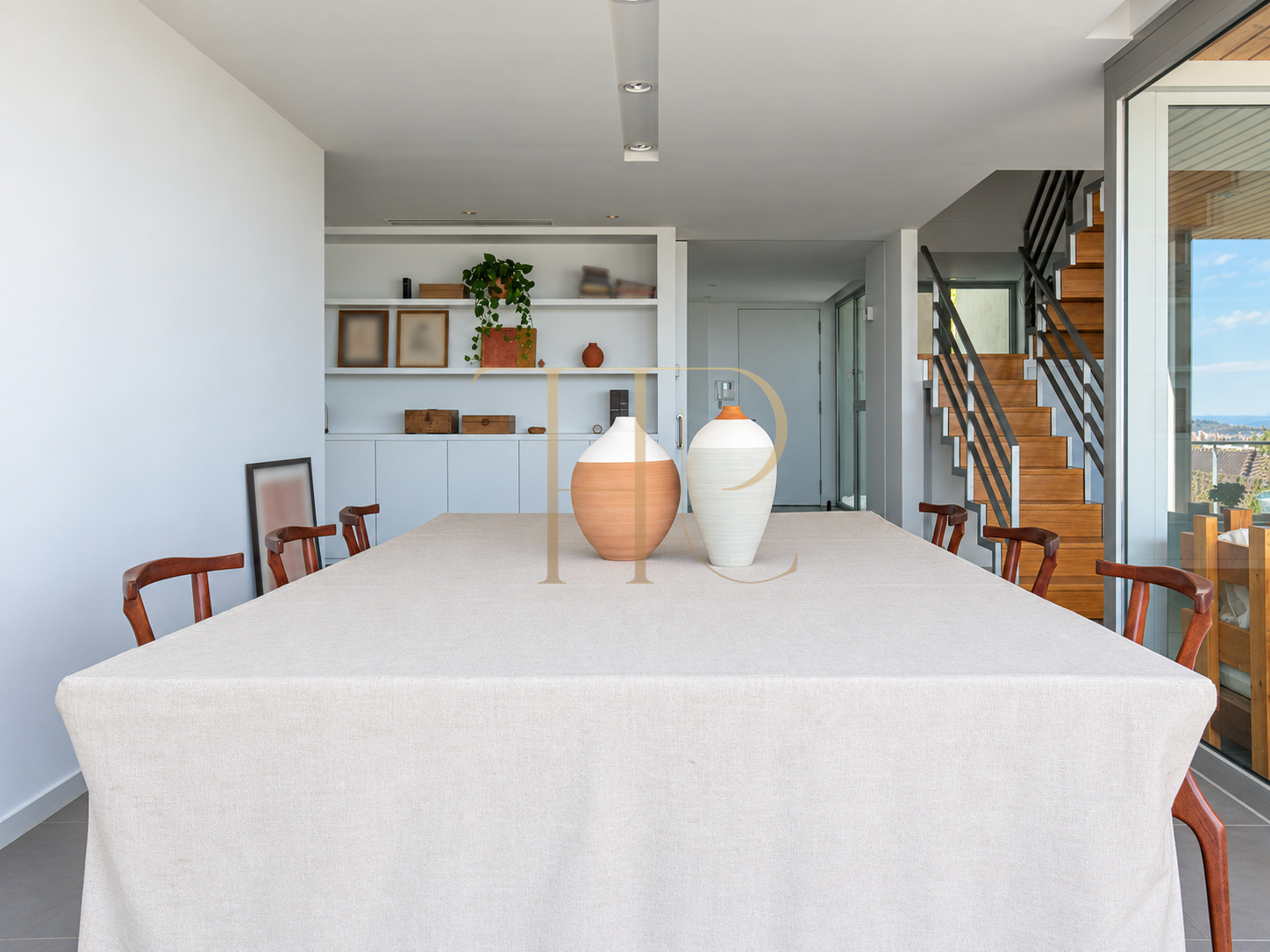House with pool and Barcelona views in Pedralbes — rented