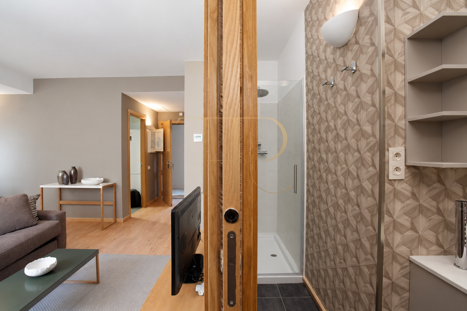 Furnished two-bedroom penthouse on Passeig de Gràcia