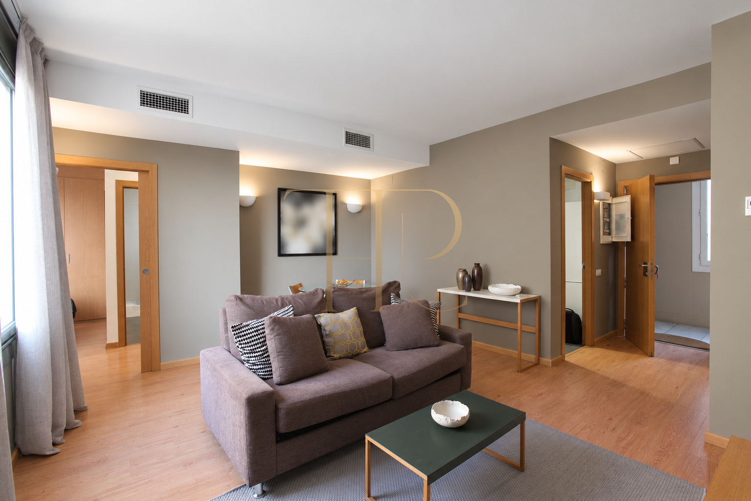 Furnished two-bedroom penthouse on Passeig de Gràcia